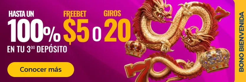 bono bienvenida casino gana777