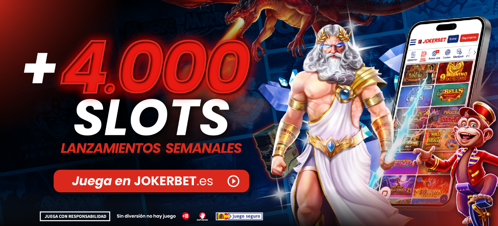 jokerbet más de 4.000 slots
