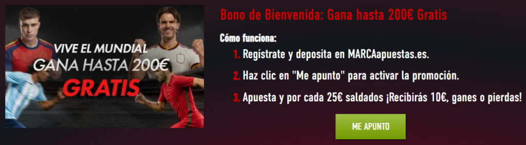 bono marcaapuestas mundial