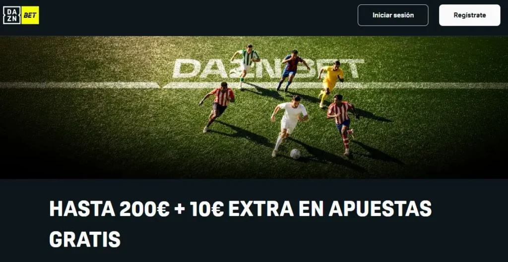 DAZN Bet bono de bienvenida