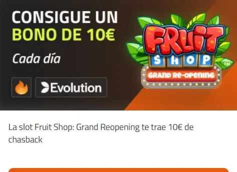 Luckia casino Fruit Shop Grand Reopening