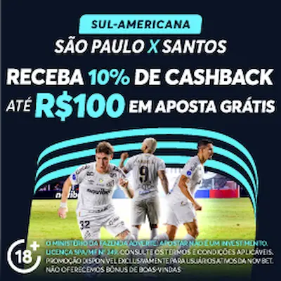 Novibet Brasil Sao Paulo vs Santos