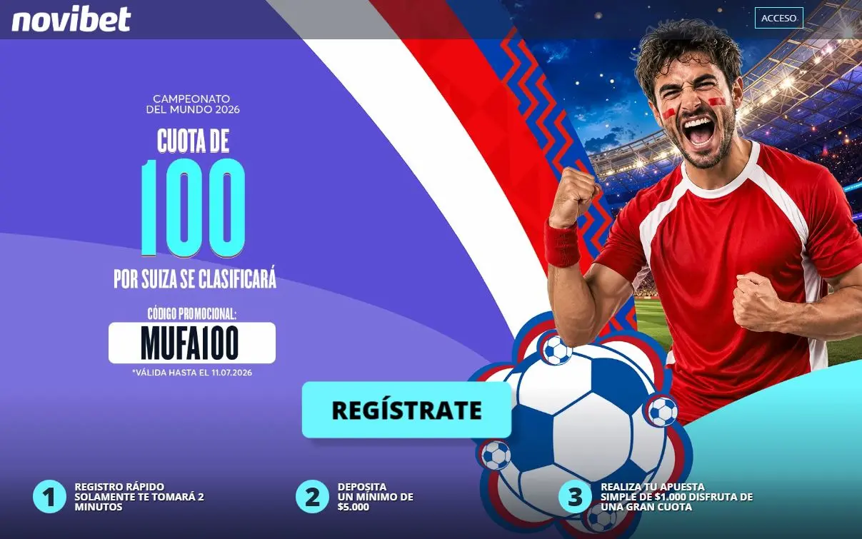 Novibet Chile Suiza vs Argentina
