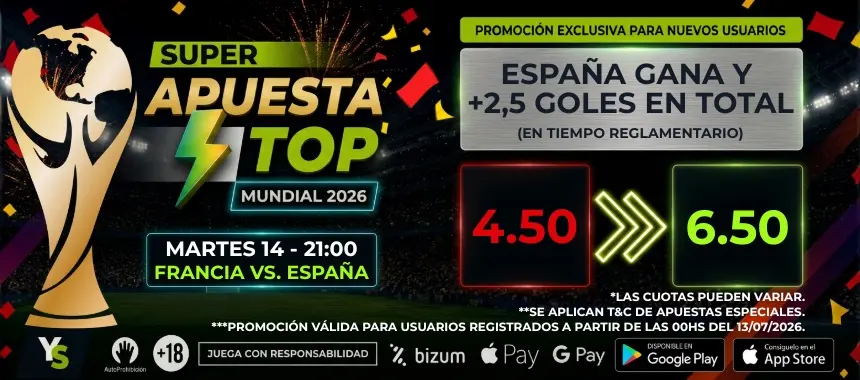 YoSports Supercuota Francia vs España