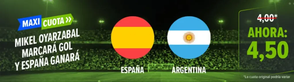 maxicuotas codere españa - argentina