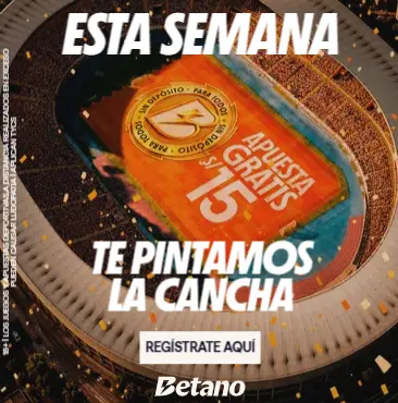 Betano Perú apuesta gratis