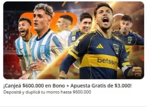 Betsson Argentina bono de bienvenida