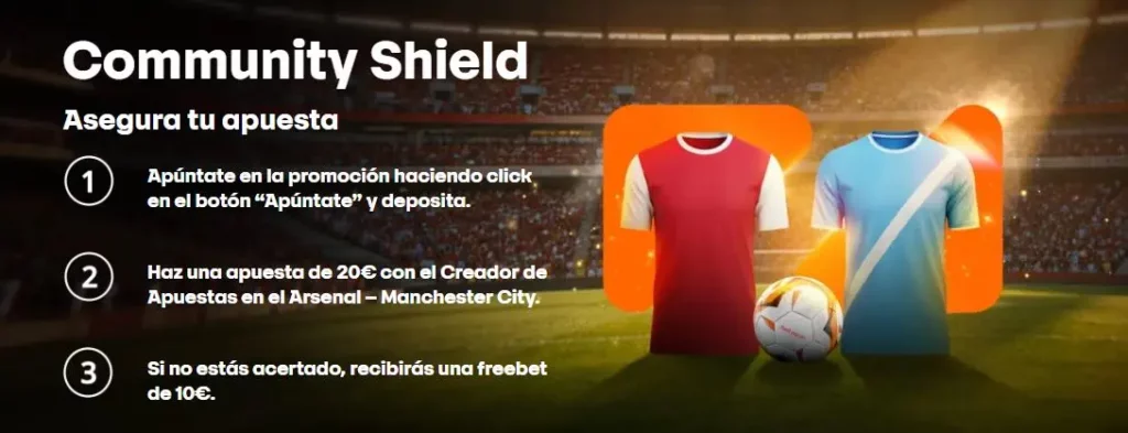 Betsson Community Shield Arsenal vs Manchester City
