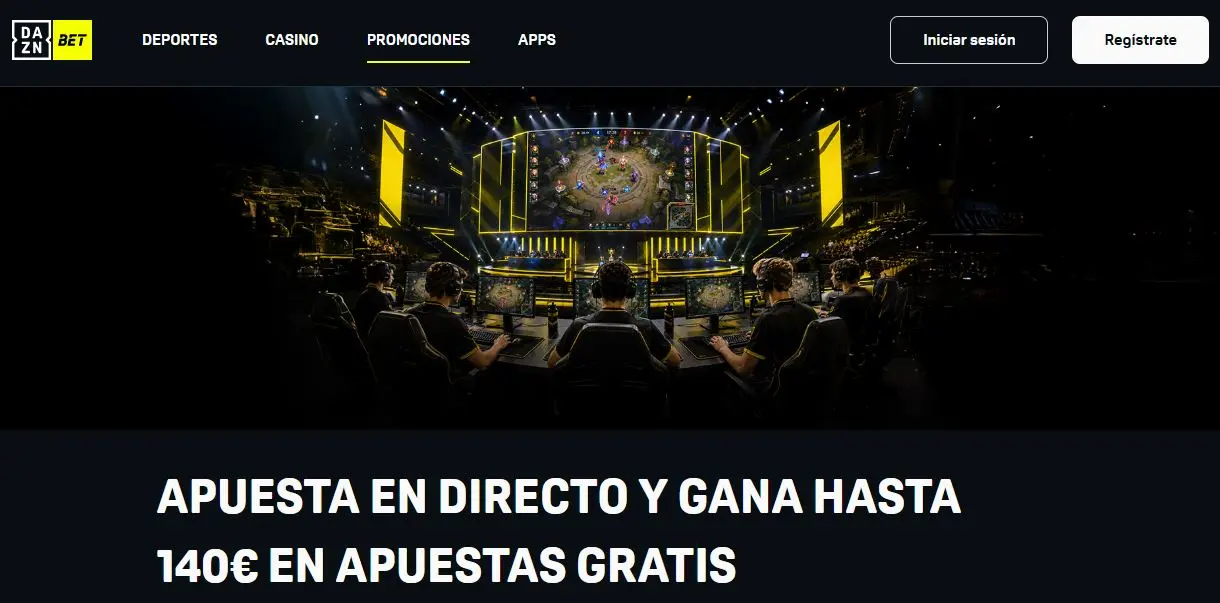 DAZN Bet apuesta en directo apuestas gratis