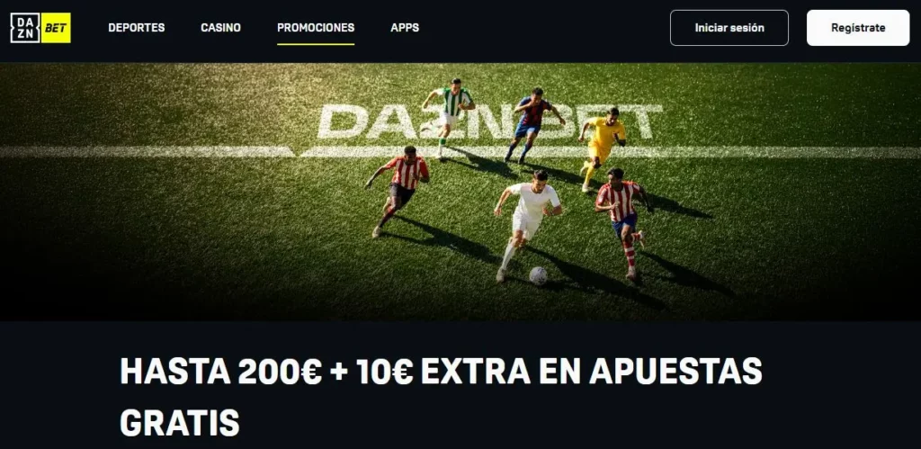 DAZN Bet bono de bienvenida