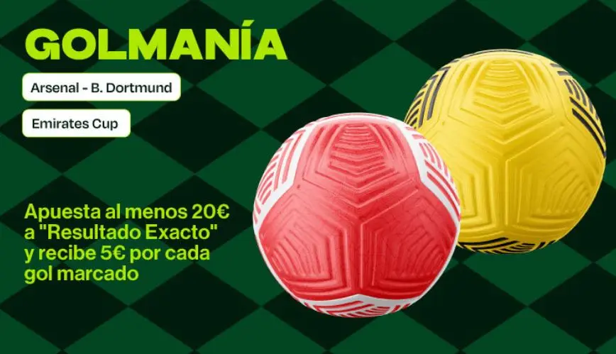 RETAbet Golmanía Arsenal - Dortmund