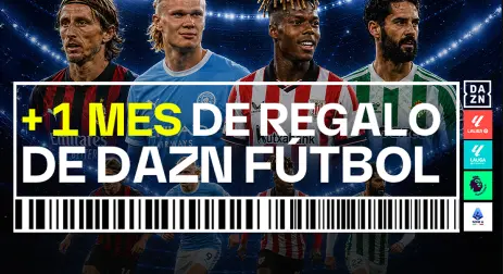 1 mes regalo daznbet futbol