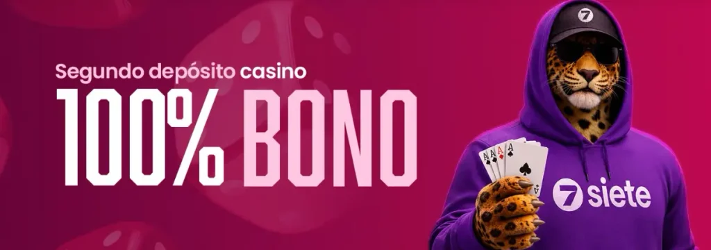 bono segundo depósito siete casino