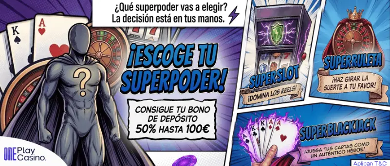 bono oneplay casino superpoderes