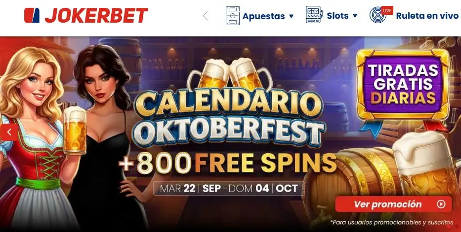 jokerbet calendario oktoberfest