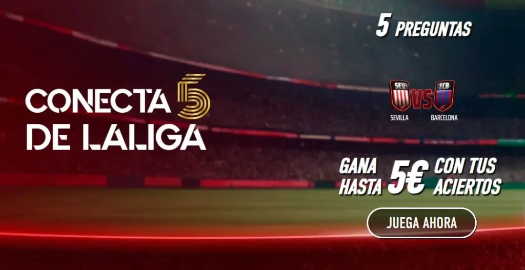 sportium conecta 5 sevilla vs barcelona