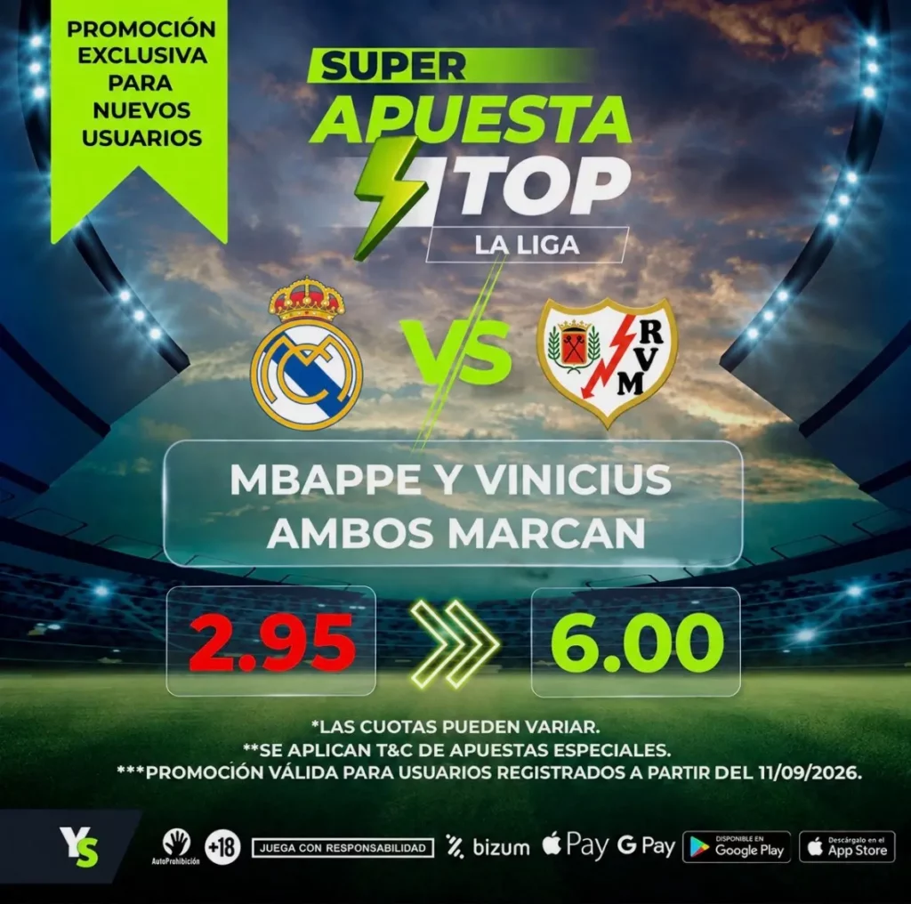 yosports real madrid vs rayo