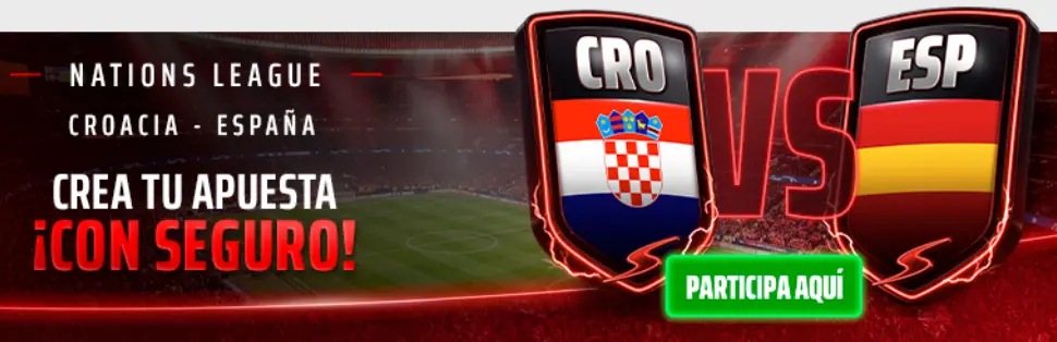 croacia vs españa sportium crear apuestas