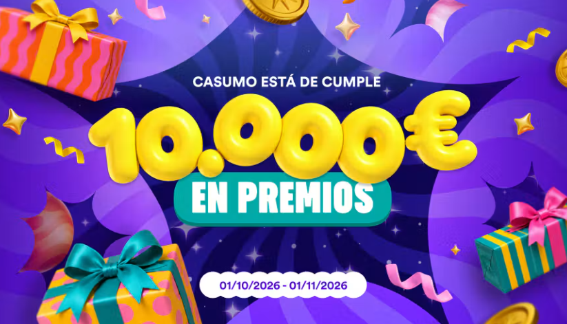 casumo lluvia de premios
